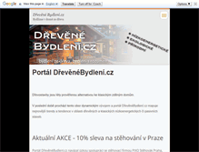 Tablet Screenshot of drevenebydleni.cz